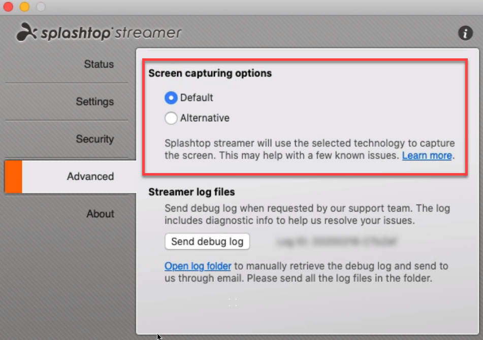 Splashtop streamer for mac